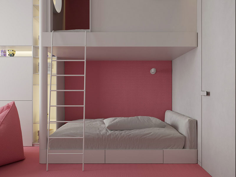 天津兒童房安裝榻榻米還是普通床？(圖4)